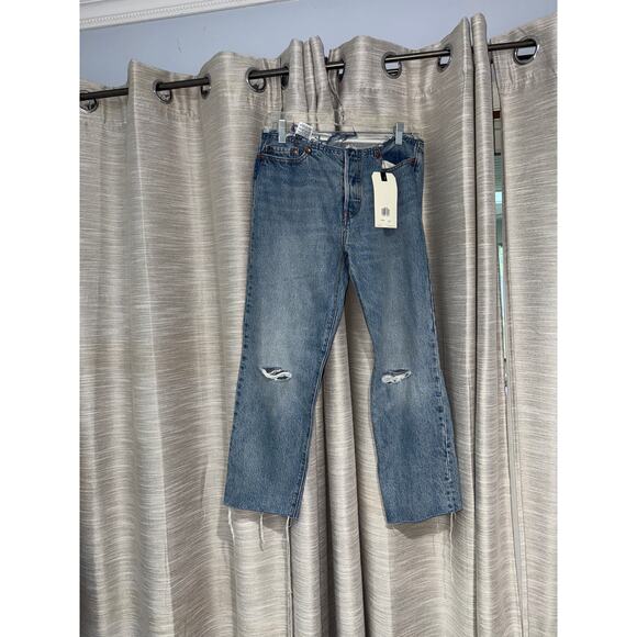 Levi's Premium Low Rider Denim Jeans 29 x 26 - NEW - Picture 1 of 5